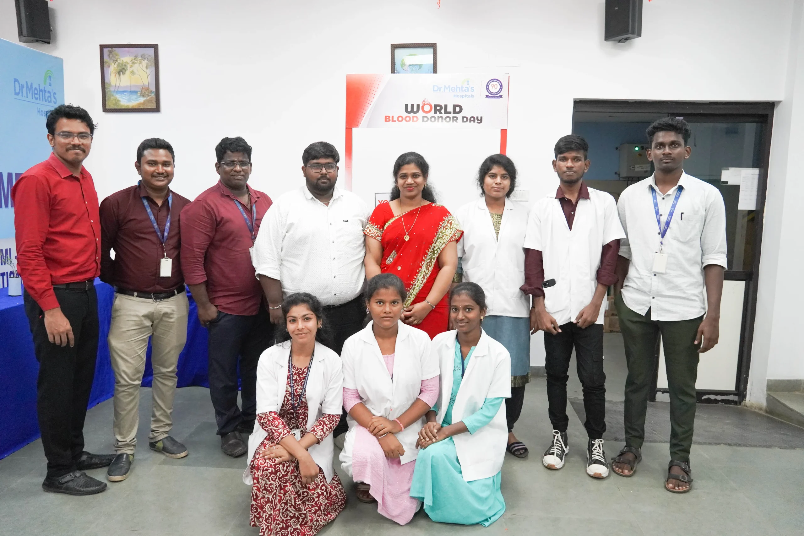 Nursing Crew at World blood donor 2025