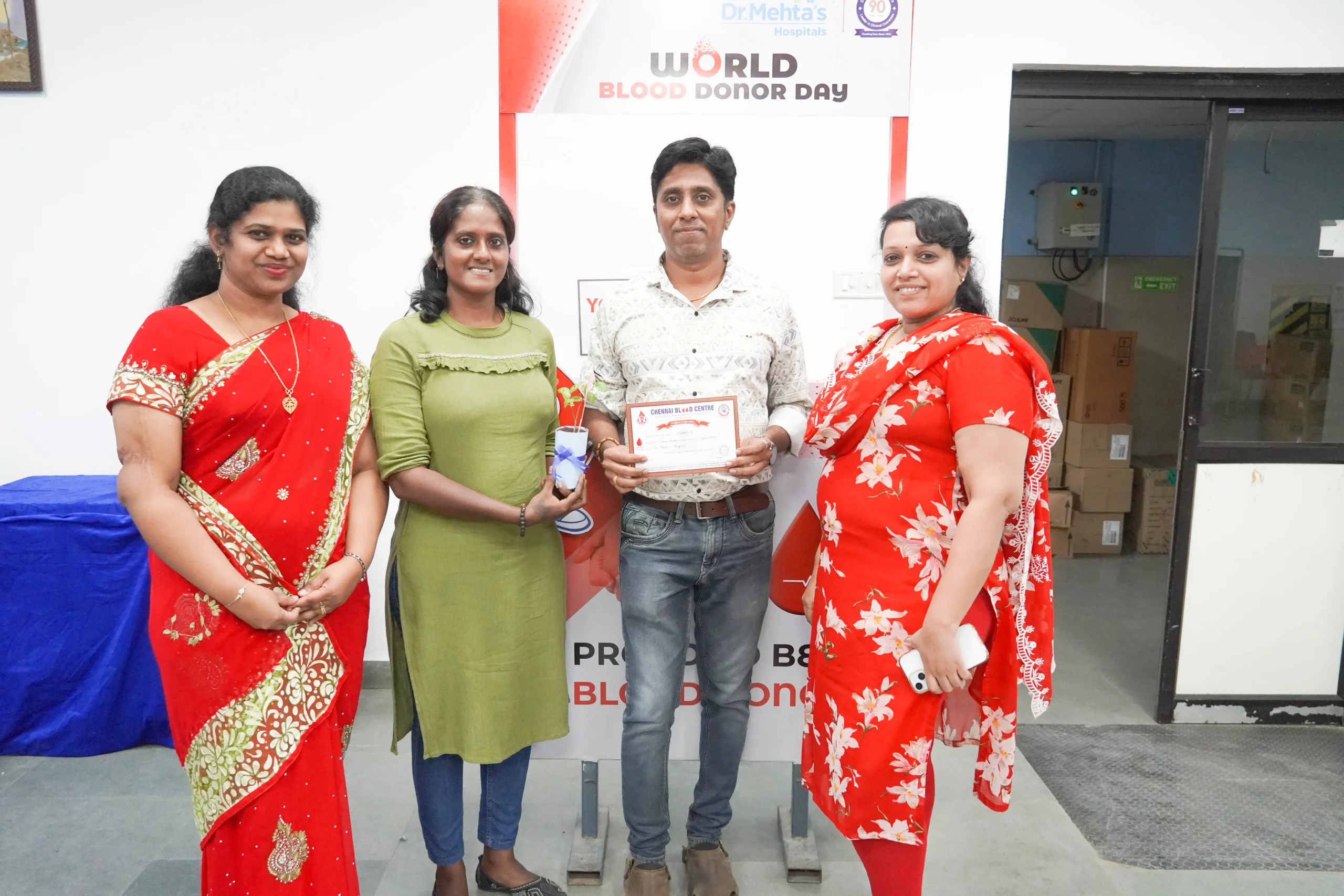 World Blood donor Certification 1
