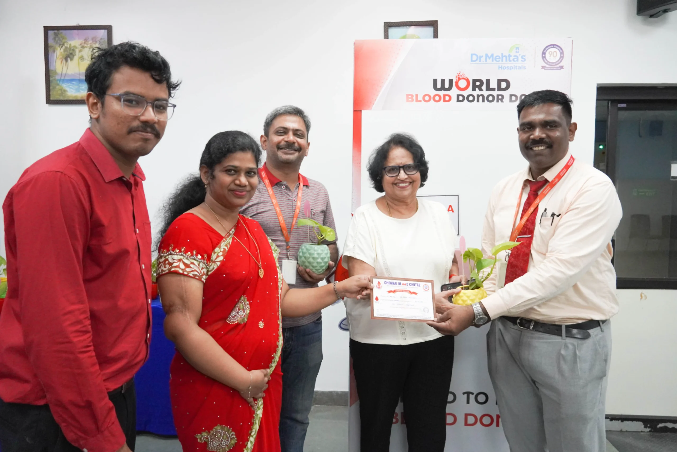 World Blood donor Certification 2