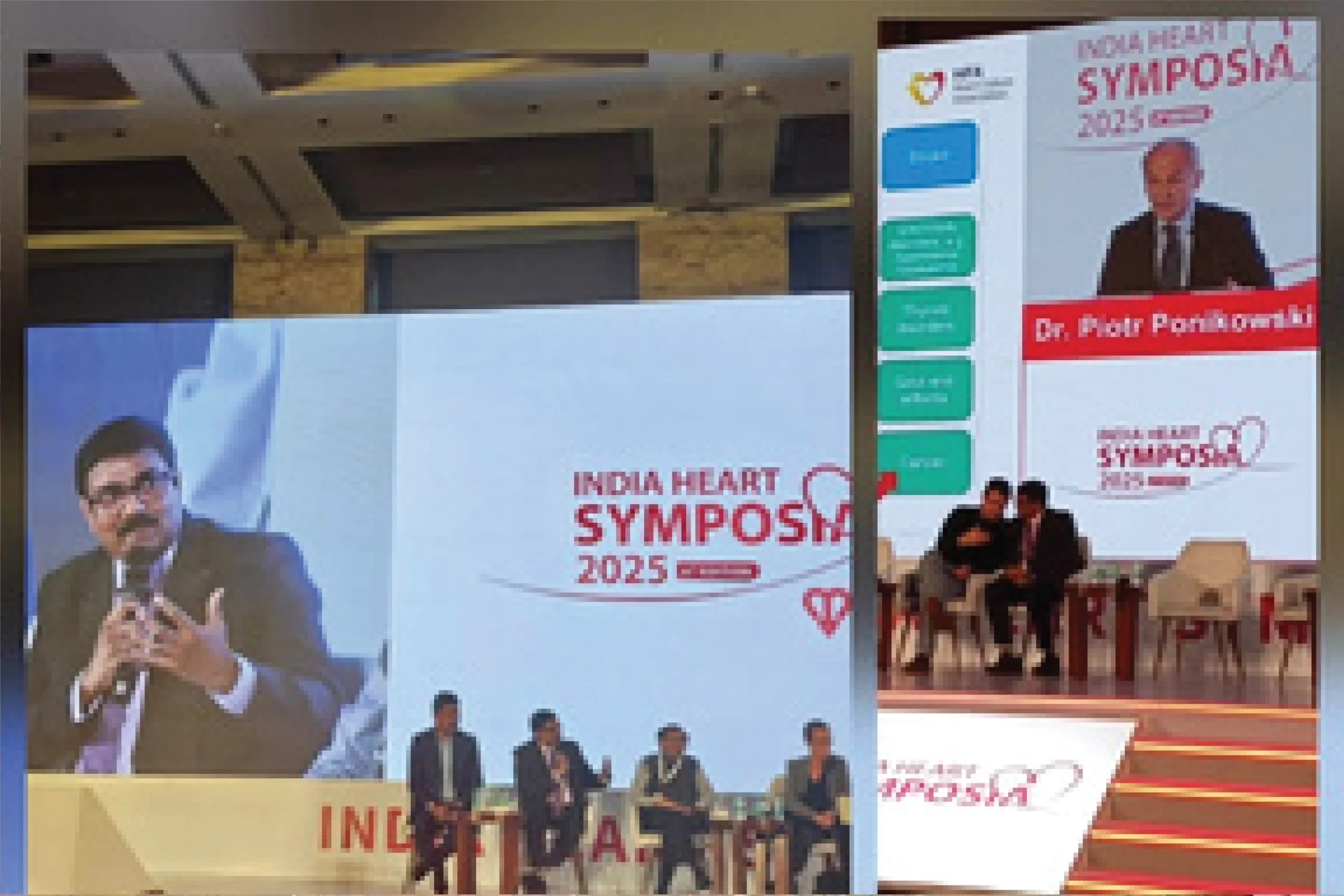 Dr. Parabhakar at International Society of Hypertension meeting held in Mumbai