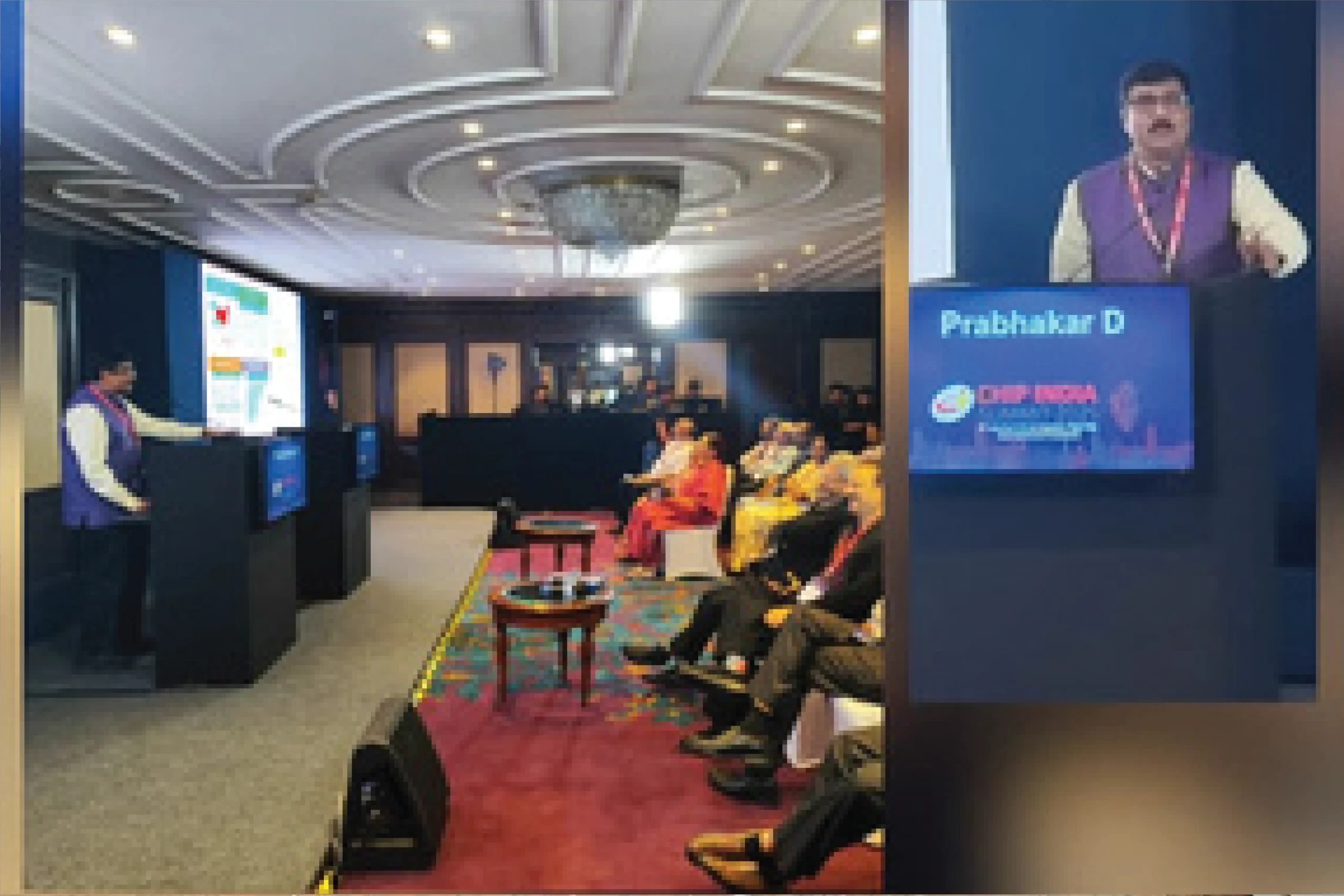 Dr.Prabhakar at CHIP India