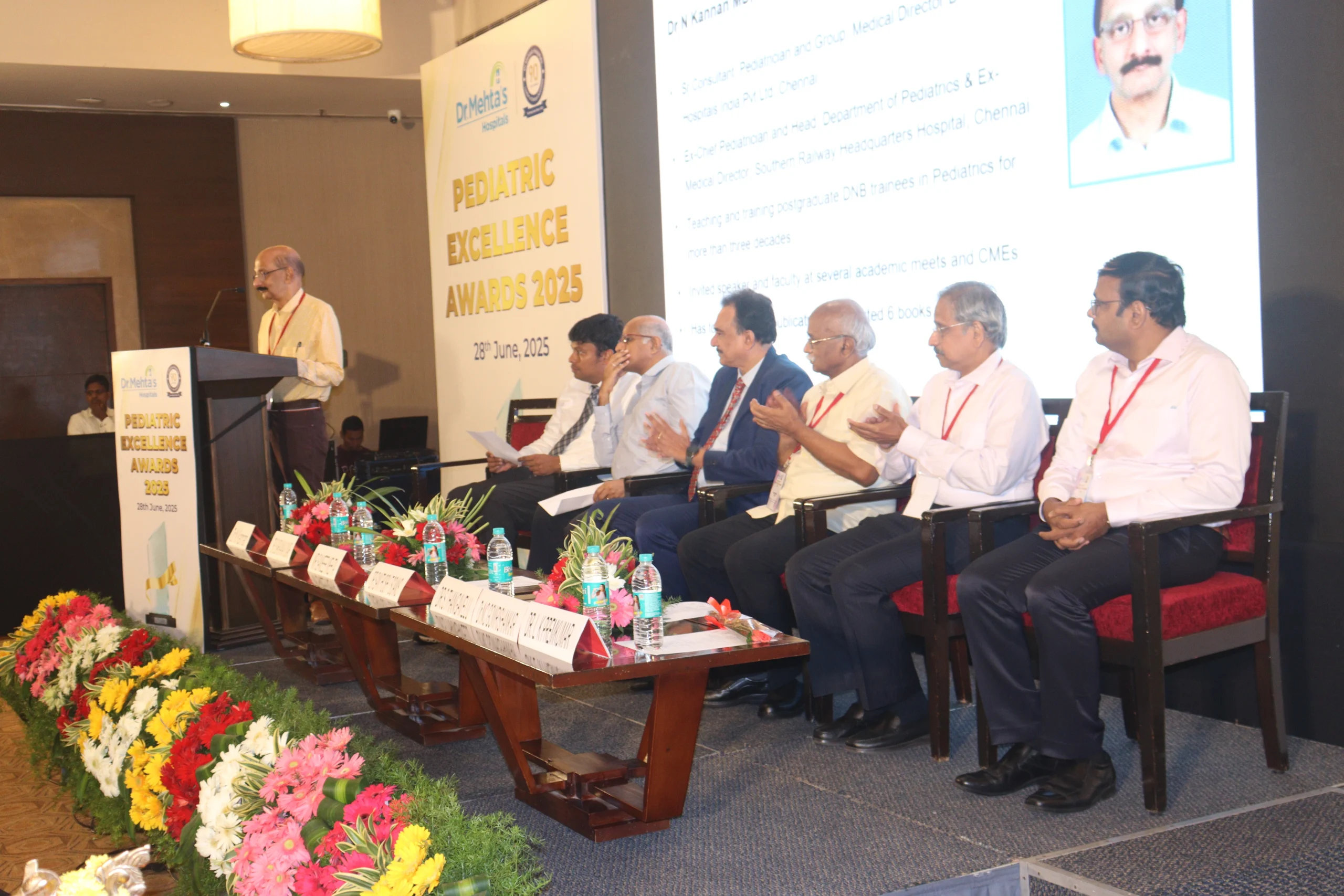 Dr. Kanna Speech On Pediatric awards