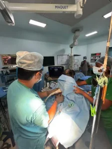 Doctor doing opeartion