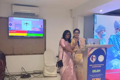 dr-priyakannapan-as-quiz-master-at-cms-workshop