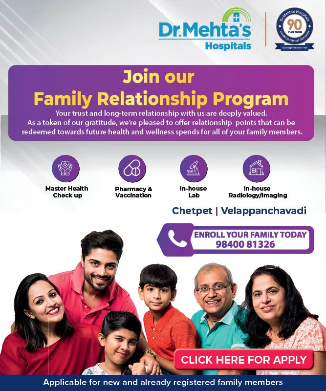 Family card Mobile View banner
