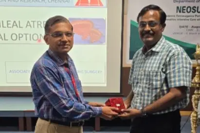 Dr. Balamourougane Served as Faculty at NEOSURGICON 2025 at SRIHER
