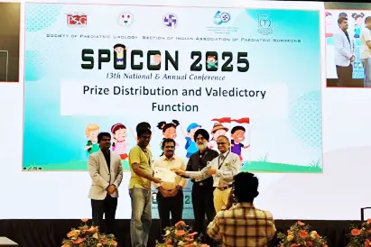 Dr. Balamourougane delivered two video presentations on "Advanced Reconstructive Paediatric Urology"