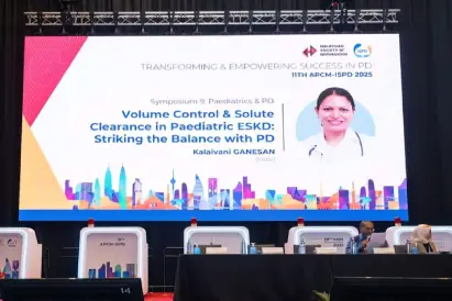 Dr kalavani At 11th International Society of Peritoneal dialysis