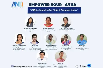 Ms. Kalaiyarasi Participated in ANEI TN Chapter Empower Hour Panel on Child and Neonatal Safety