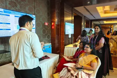 Dr. Priya Kannapan was invited as a judge for the poster competition at the AICCRCOG