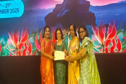 Dr. Priya Kannappan received the prestigious travelling fellowship award