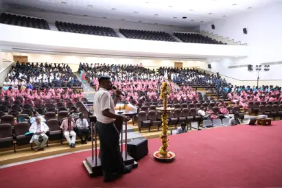 Dr. Sivasubramaniam K Delivered a Guest Lecture on Breast Cancer Management at Panimalar Medical College