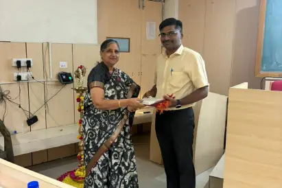 Dr. Sivasubramaniam K Delivered a Guest Talk on Breast Cancer Management at Madha Medical College