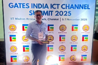 Dr. Vinayak Rengan Won Best Pitch Award at GATES India ICT Channel Summit 2025