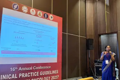 Dr. Impana Delivered a Talk on HER2 Testing at Oncopathology Tumor Board Meeting