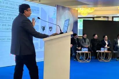 Dr. Prabhakar D at Himcardiocon 2025 – Dharamshala