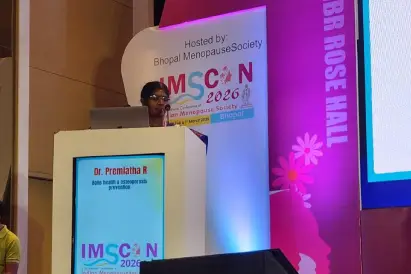 Dr. Premalatha Delivered a Talk on Prevention of Osteoporosis at IMSCON