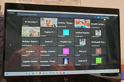 Dr. Premalatha Delivered a Talk on Pelvic Cancers in the Menopausal Age Group