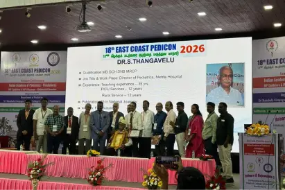 Dr. S. Thangavelu Delivered the Dr. V. Namasivayam Memorial Oration at East Coast PEDICON 2026