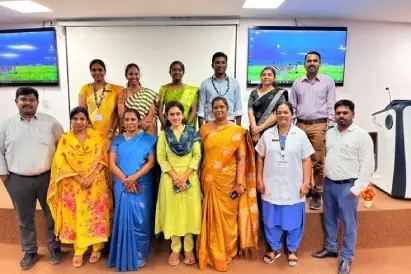 Ms. Karthiga Devi Delivered a Talk on Infusion Safety at JIPMER CNE Program