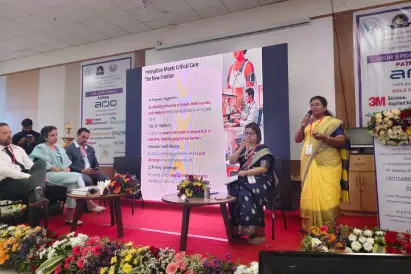 Ms. Leena Chandrasekaran Delivered a Talk at Critical Care Nurses Society Conference