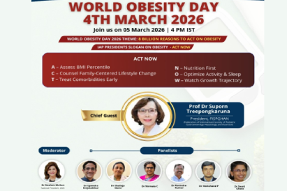 Dr. Hemchand Prasad Delivered Guest Lecture on Adolescent Obesity and Its Future Impact