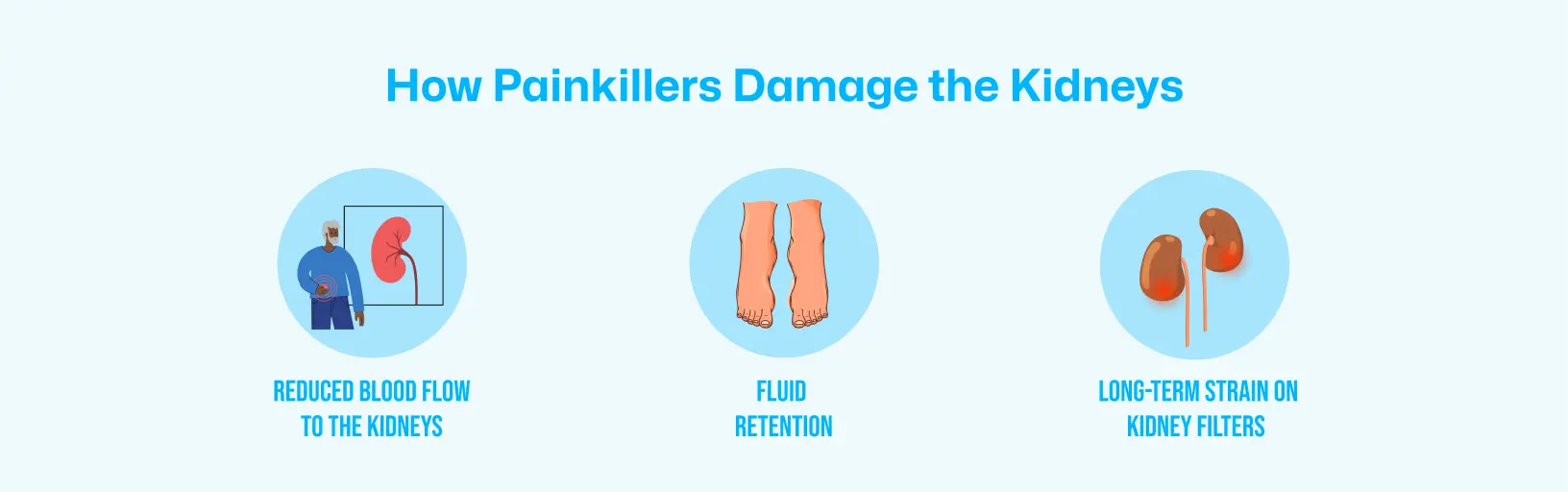 pain killers damage kidney