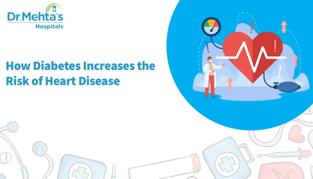 How diabetes increases the risk of heart disease