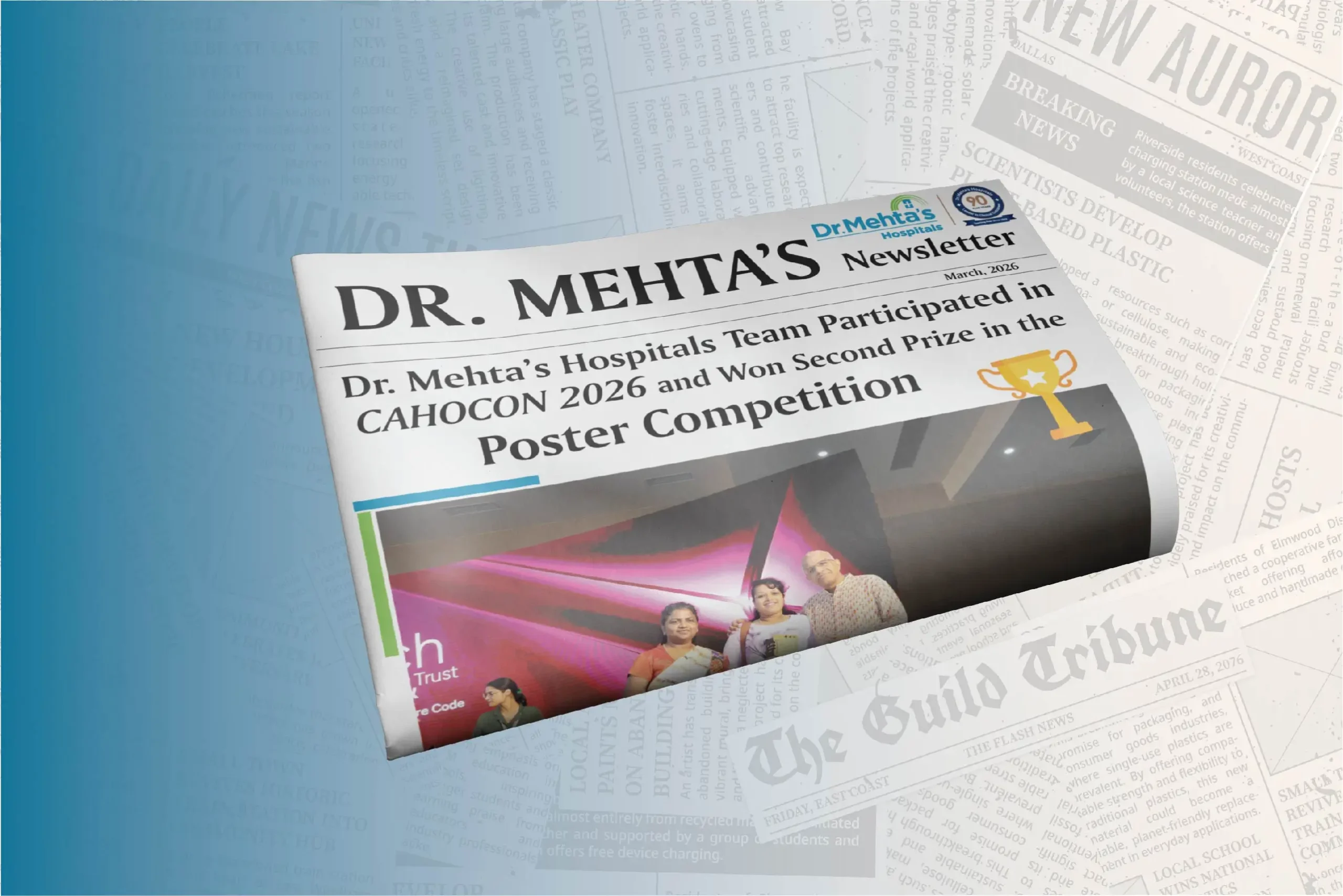 Dr. Mehta's Hospitals, May month's newsletter cover