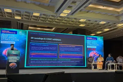 Dr. Bhanu Chaired a Session on "Gaps and Controversies in DBS"