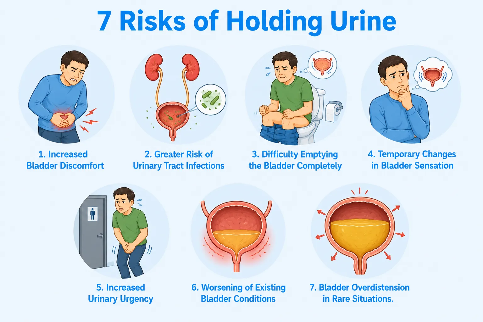 7 Risks of Holding Urine