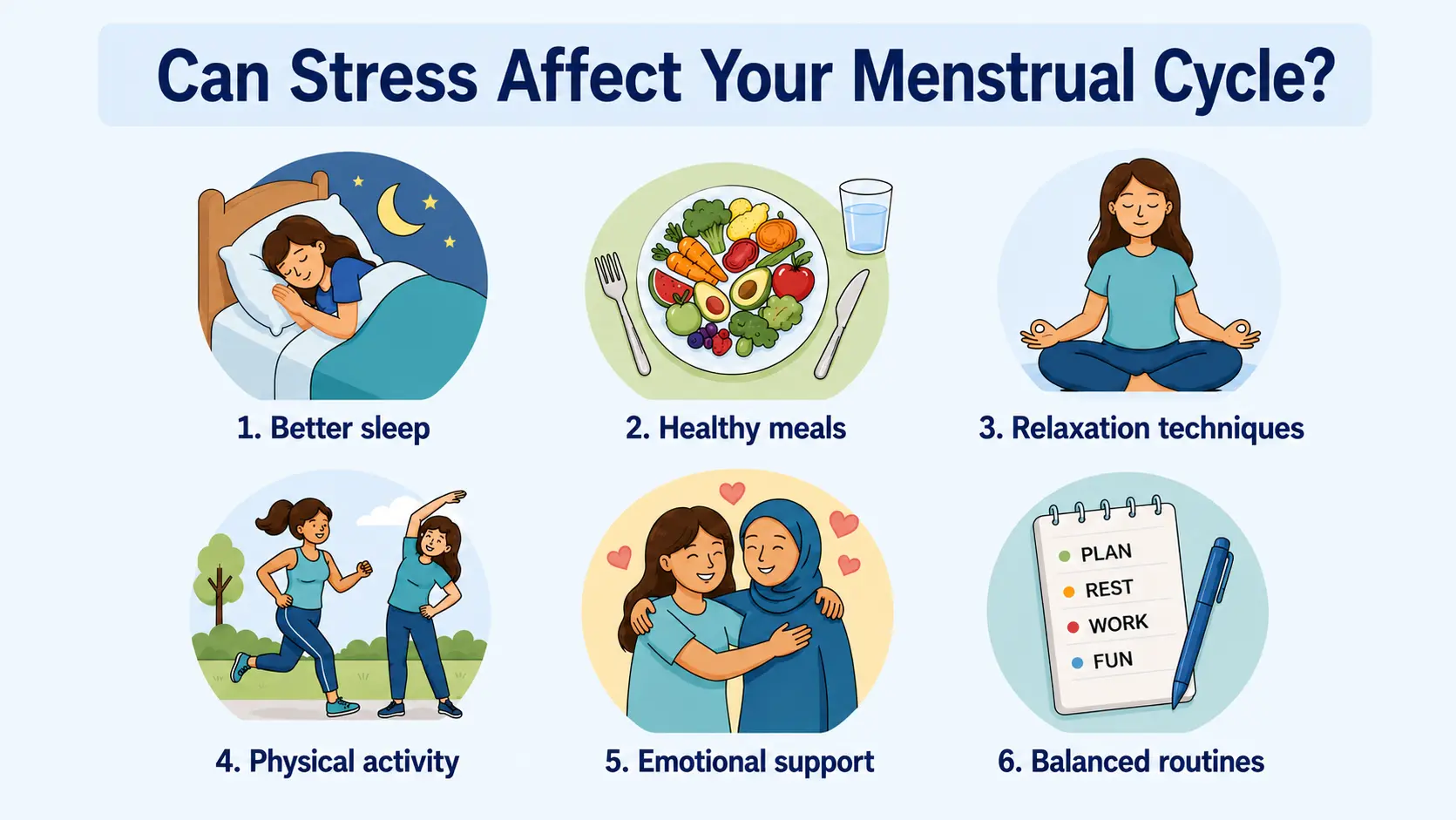 Can stress affect your menstrual cycle