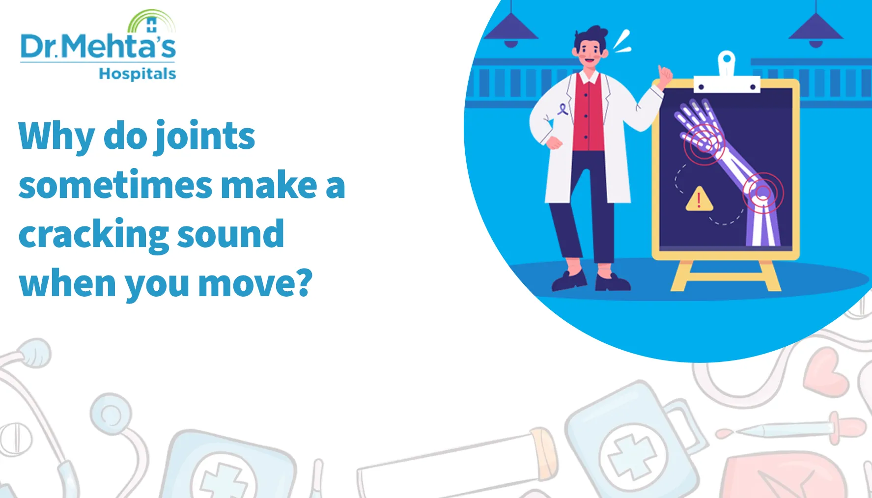 Why do joints sometimes make a cracking sound when you move