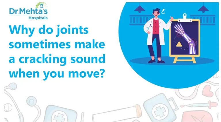 Why do joints sometimes make a cracking sound when you move