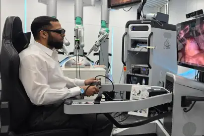 18. Dr. Nabeel Nazeer Explored SSI Mantra Robotic Surgical Platform