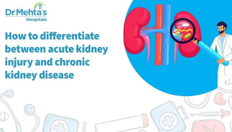 How to differentiate between acute kidney injury and chronic kidney disease
