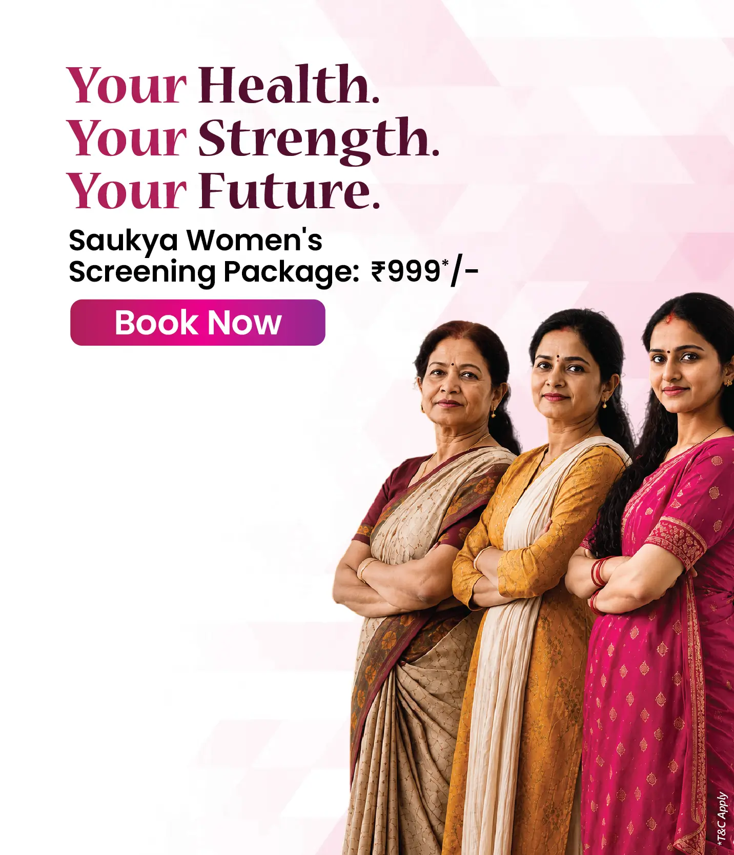 Saukya womens health package at Dr. Mehta's Hospitals