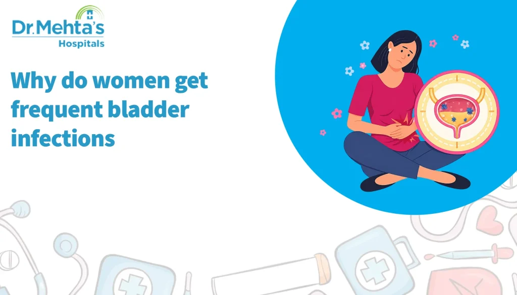 Why do women get frequent bladder infections