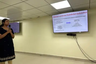 Department of Obstetrics and Gynecology Conducted CME on Hypertensive Disorders of Pregnancy