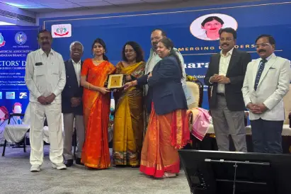Dr. Divya Bharathi Manamohan Honoured with Emerging Leader Award by IMA