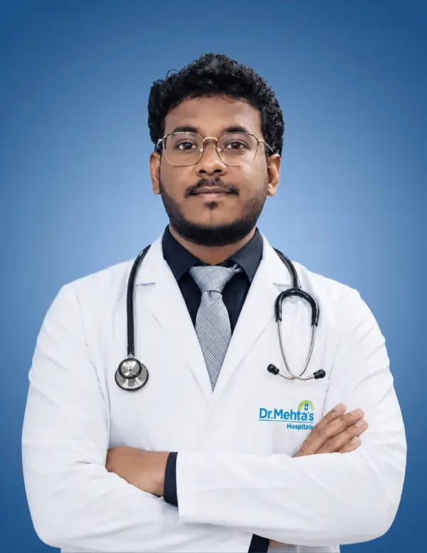 Dr. Logesh Kumar, General surgeon at Dr. Mehta's Hospitals