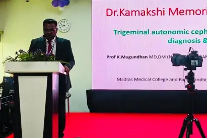 Dr. K. Mugundhan Delivered Dr. Kamakshi Memorial Oration at KINSCON 2026