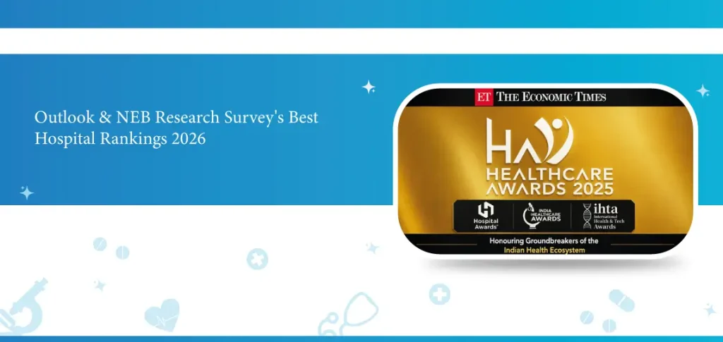 The Economics Times healthcare awards banner August 2025