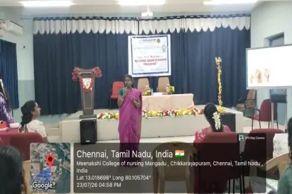 Ms. Baby Lakshmi Served as Resource Faculty at State-Level Nursing Workshop