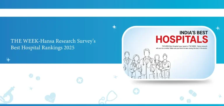 Dr. Mehta's Hospitals recognized among Chennai's best multispeciality hospitals in THE WEEK-Hansa Research Survey 2025.