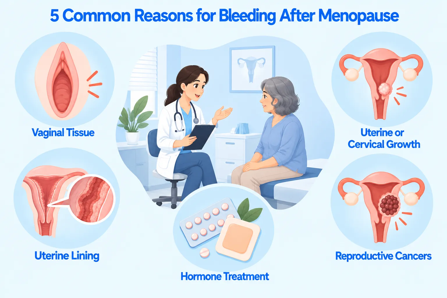 5 Common Reasons for Bleeding After Menopause