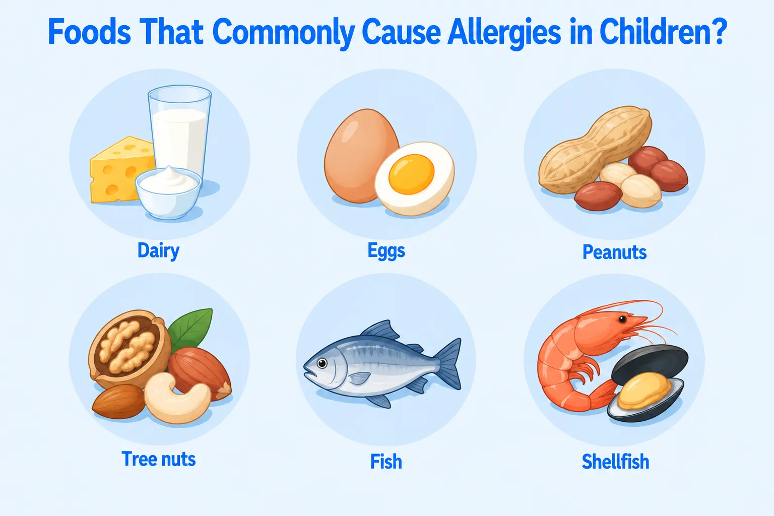 Foods That Commonly Cause Allergies in Children