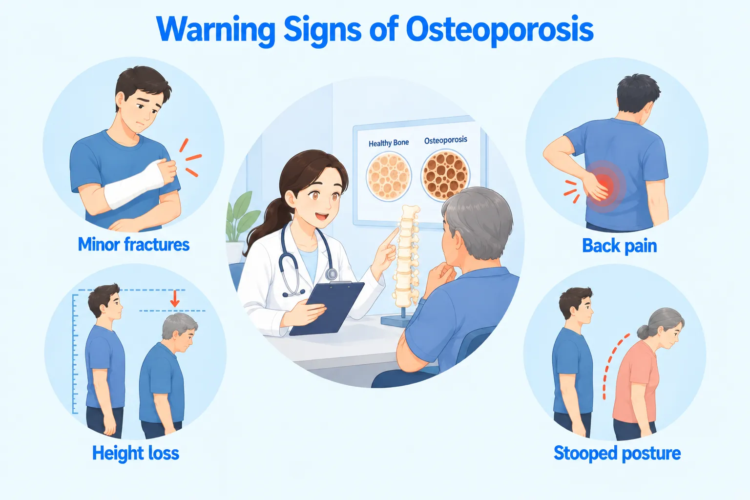 Warning Signs of Osteoporosis