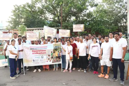 Dr. Mehta’s Hospitals Organised Breastfeeding Awareness Walkathon for World Breastfeeding Week 2026