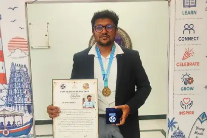 Dr. Arun Prasad D Honoured with Tejasvi Medal 2026 – South Zone